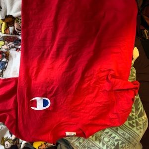 red champion shirt